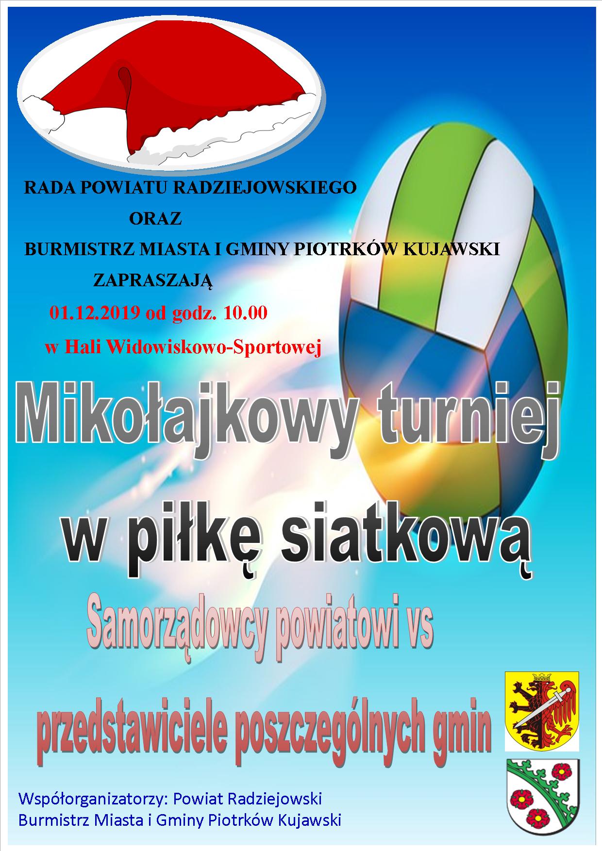 Mikołajkowy turniej w piłkę siatkową